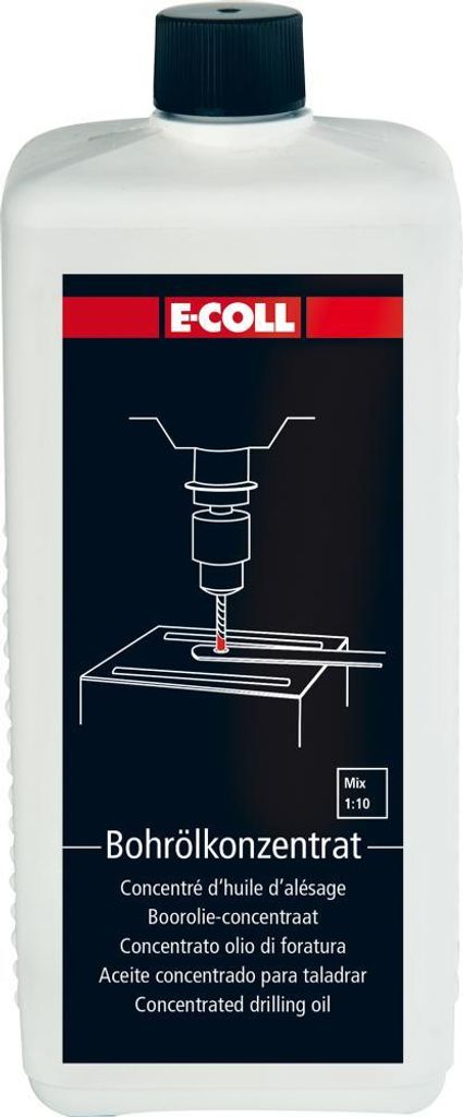 Bohrölkonzentrat 1L Flasche chlorfrei (F) E-COLL