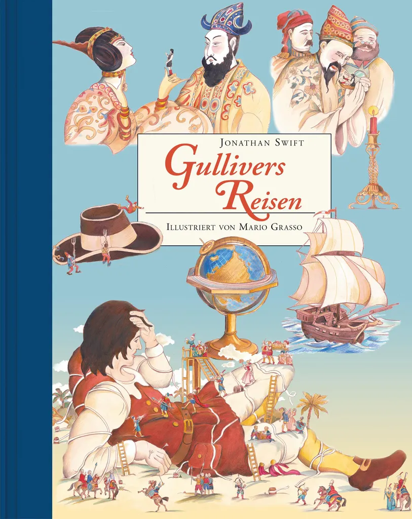 Gullivers Reisen Édition Illustrée avec Couverture Rigide et Gravures