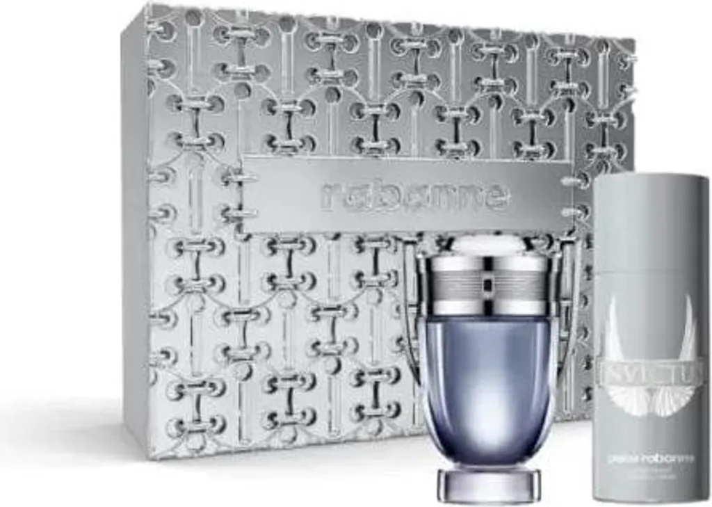 Rabanne Invictus Set EDT 100ml + 20ml | Profumo Uomo Vittoria Originale - 6