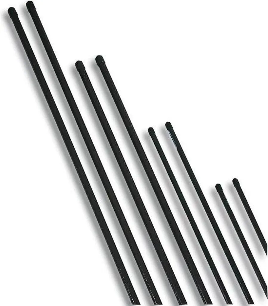 Lot de 5 supports pour tomates et pivoines, acier vert de 90 cm