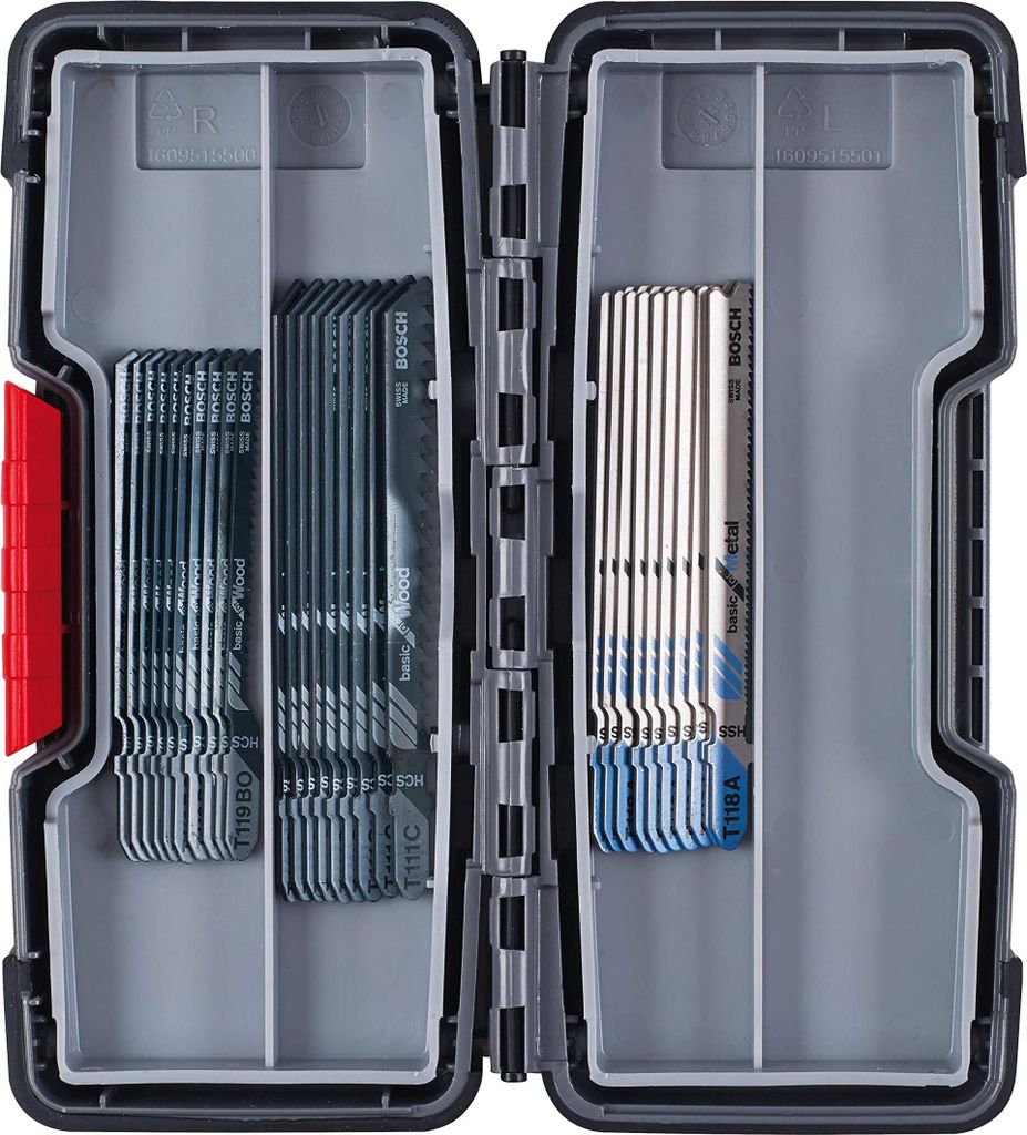 Bosch 2607010903 Bosch 30tlg. Stichsägeblatt-Set Holz und Image du produit 