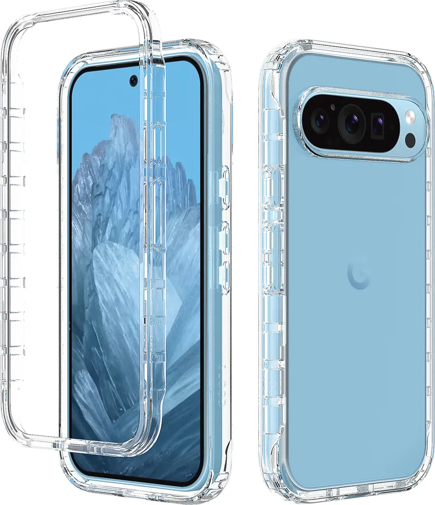 Custodia Protettiva Pixel 10 Pro | Trasparente e Anti-Caduta Bambini