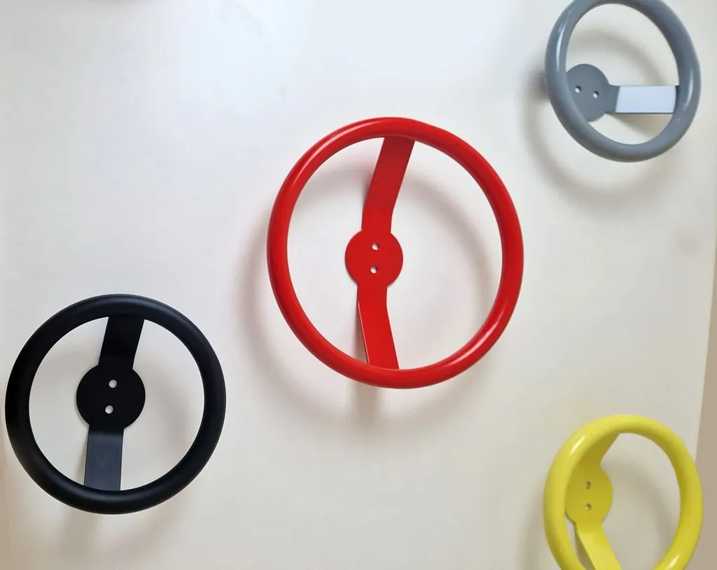 Barra Ginnastica Bambini Giallo Design - Arredo e Sport - 4