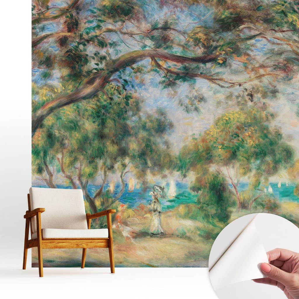Fototapete selbstklebend - 250x250 cm - Tapete - Wandtapete - Wandbilder - Klebefolie - Dekofolie - Tapete Folie - Wand - Dekoration - Wohnzimmer -...