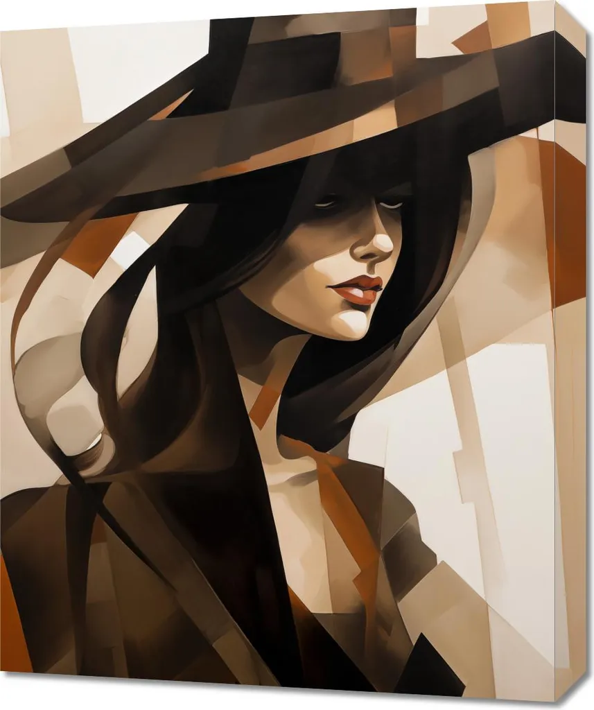 Quadro Esclusivo 50x60 cm Mistero Nascosto - Arte d'Elite per Interni