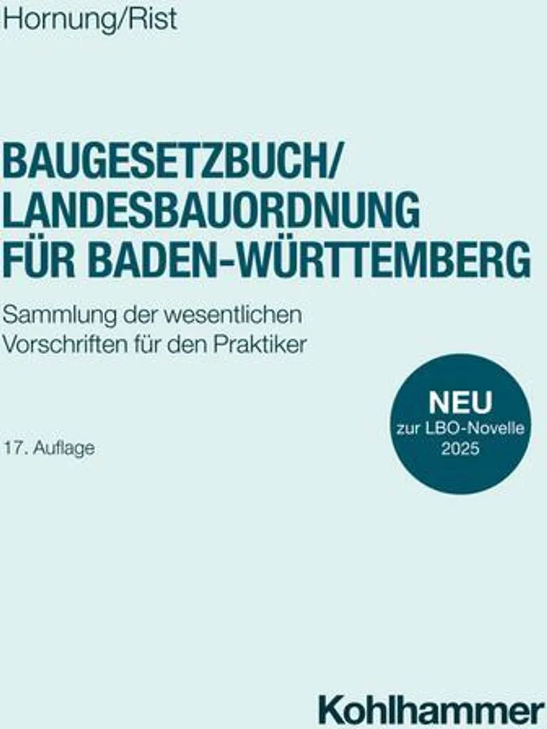 Manuel Règlement construction Bade-Wurtemberg LBO - Édition 2026