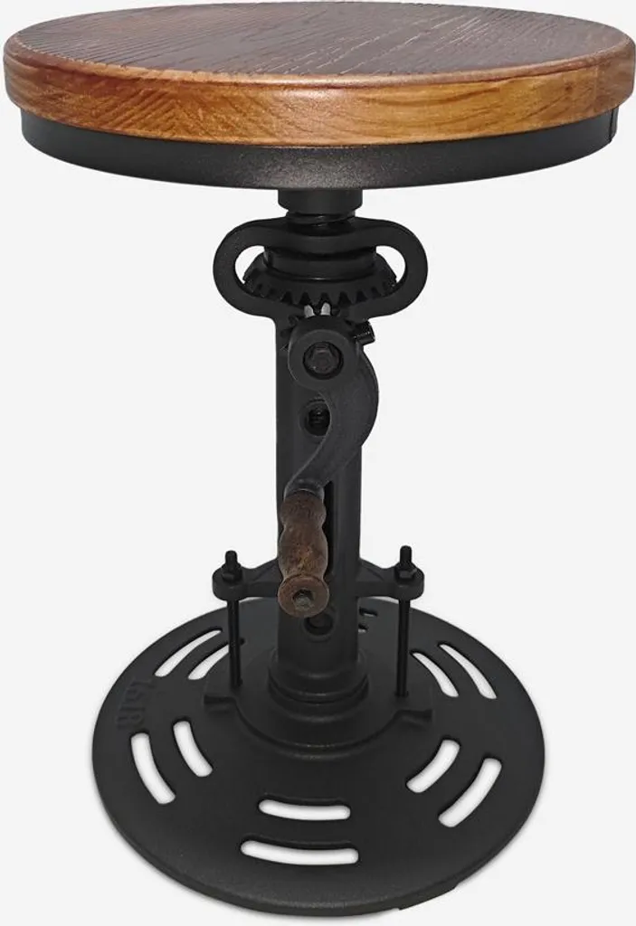 Tabouret de bar stable et réglable Zunor - Solution ergonomique style vintage