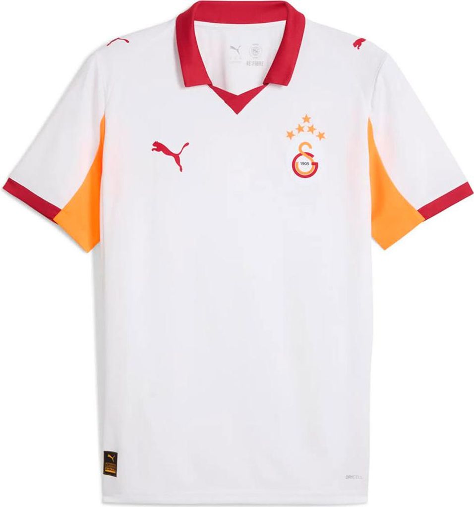 Puma Galatasaray 25/26 Replica Weg Kurzarm-t-shirt Weiß 2XL Herren Weiß 2XL