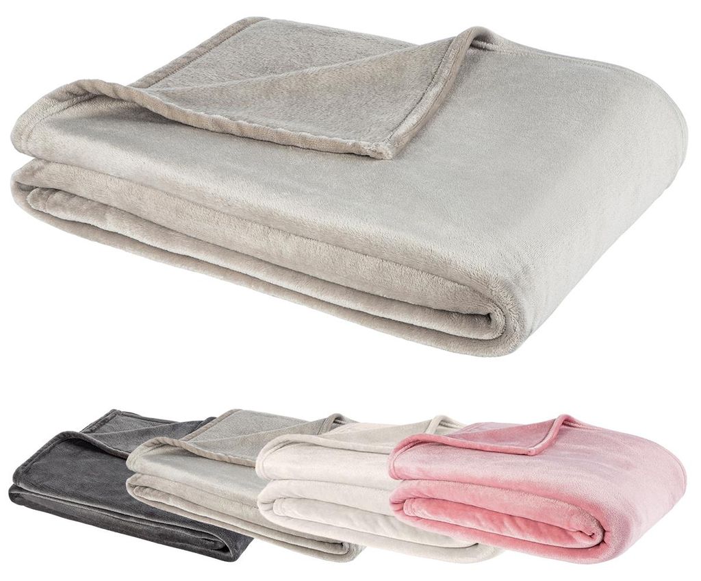 Kuscheldecke Cashmere Touch 180x220 cm Wohndecke Flauschige Produktbild 