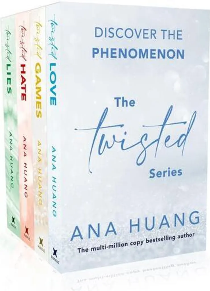 Twisted Series Boxed Set 4 Livres Ana Huang Version Originale Luxe
