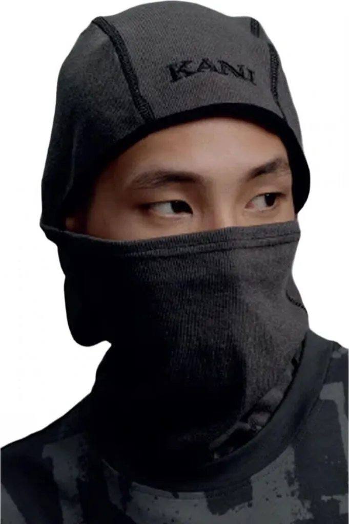 Karl Kani Cagoule Retro Rib Balaclava 70150015 Gris Taille Unique OSFM