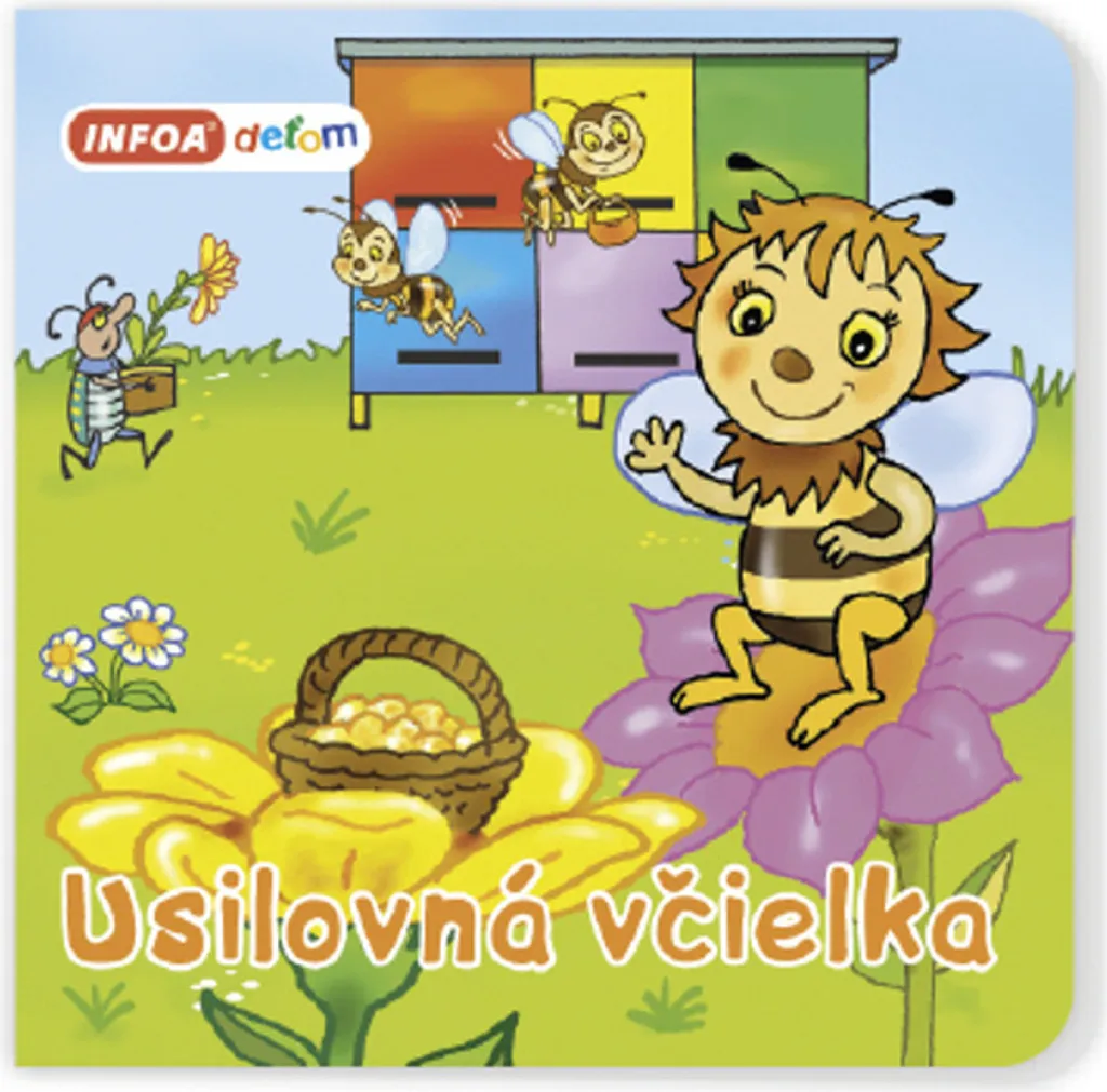 Livre pour bébé Usilovná včielka - Idéal pour le rituel du coucher