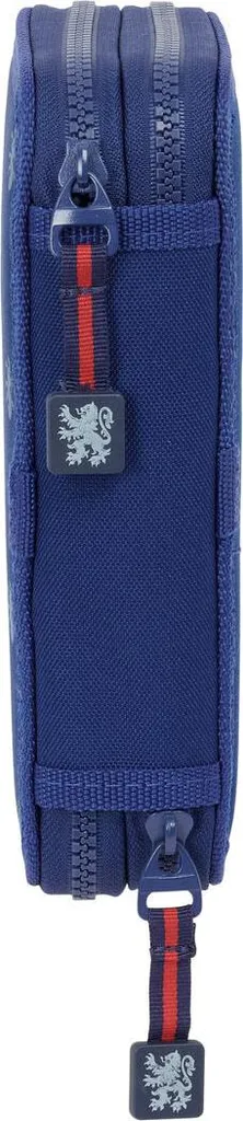 Trousse garnie Harry Potter 2 compartiments bleu marine pour l'école