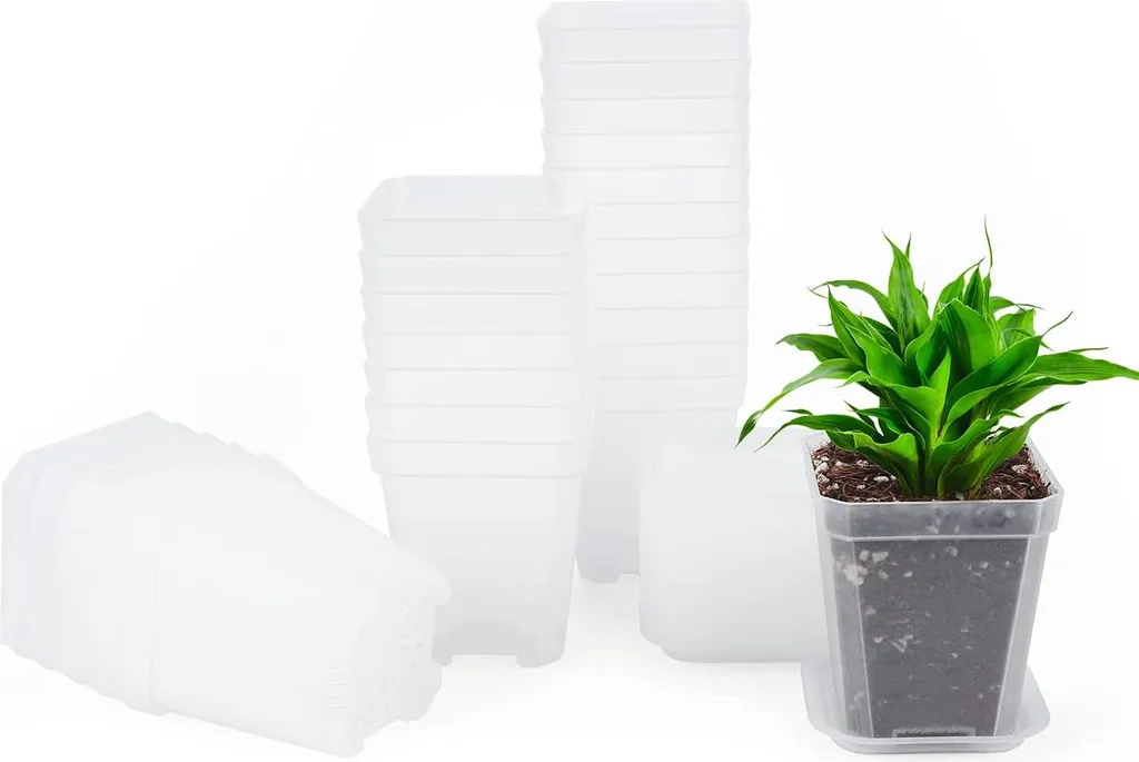 Pots pour semis et bouturage 7cm - Kit de 24 pièces pour potager et serre