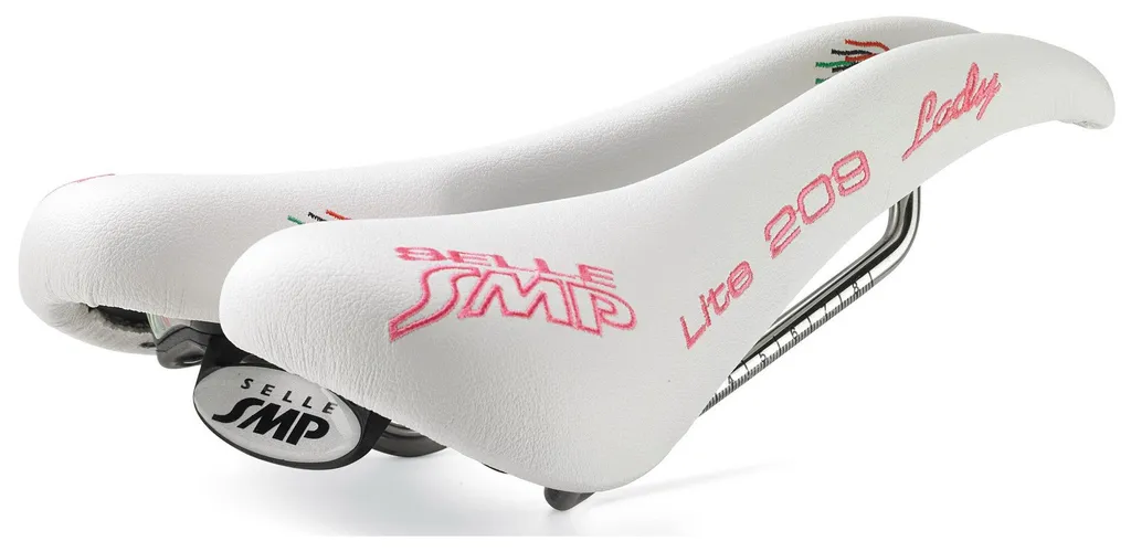 Selle SMP Lite 209 Lady Blanc 0301138 pour Cyclisme de Route Femme