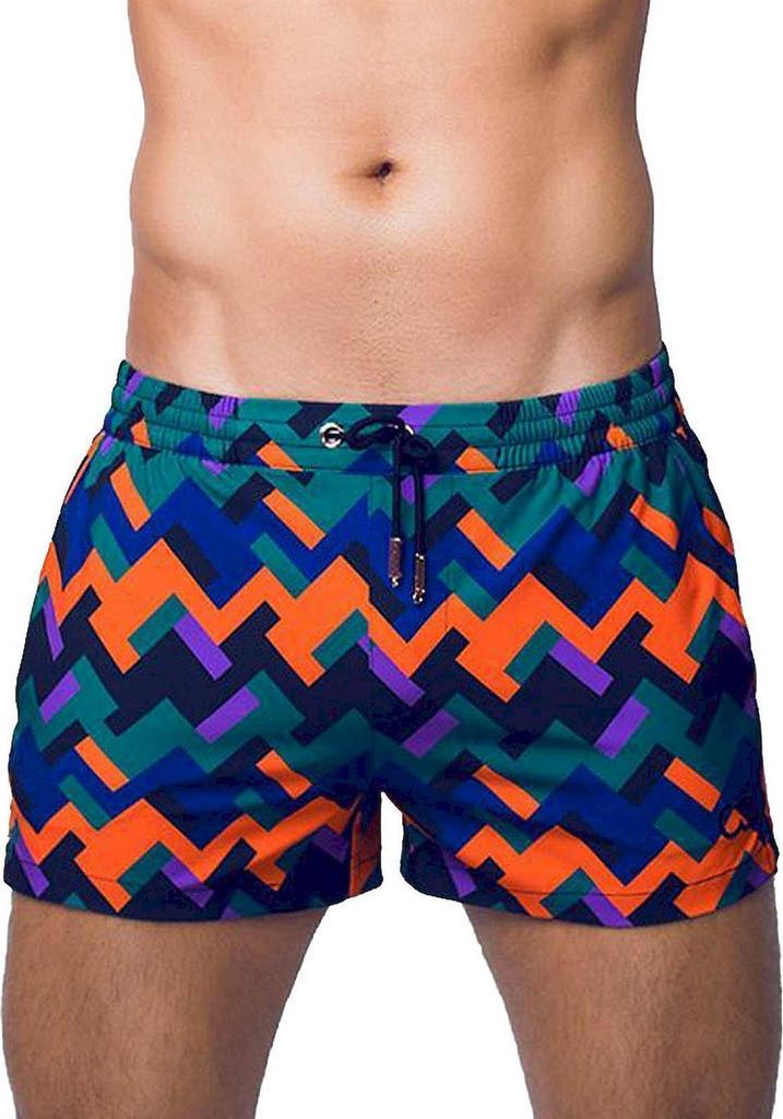 2Eros Print Swimshorts Euhedral Safari XL