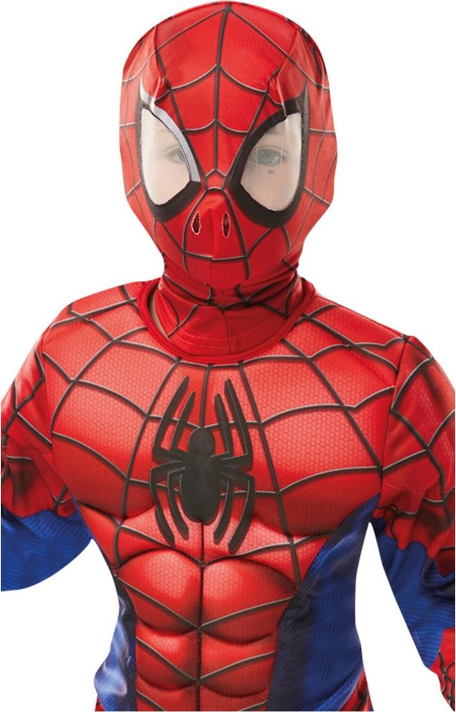 Spider Man Kinder Kostüm Deluxe Produktbild 4
