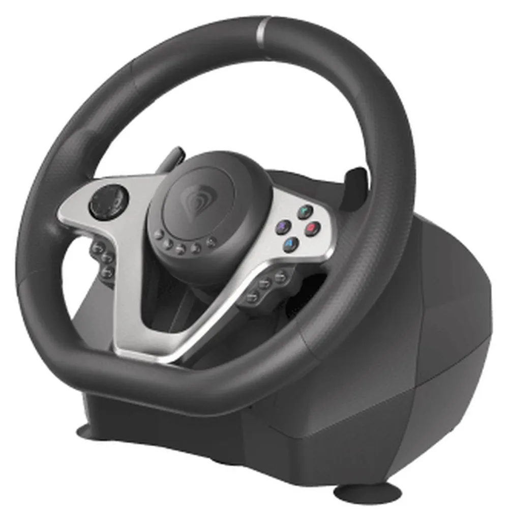 Volant de Simulation Automobile Natec Seaborg 400 Idéal pour Setup Gaming - 3
