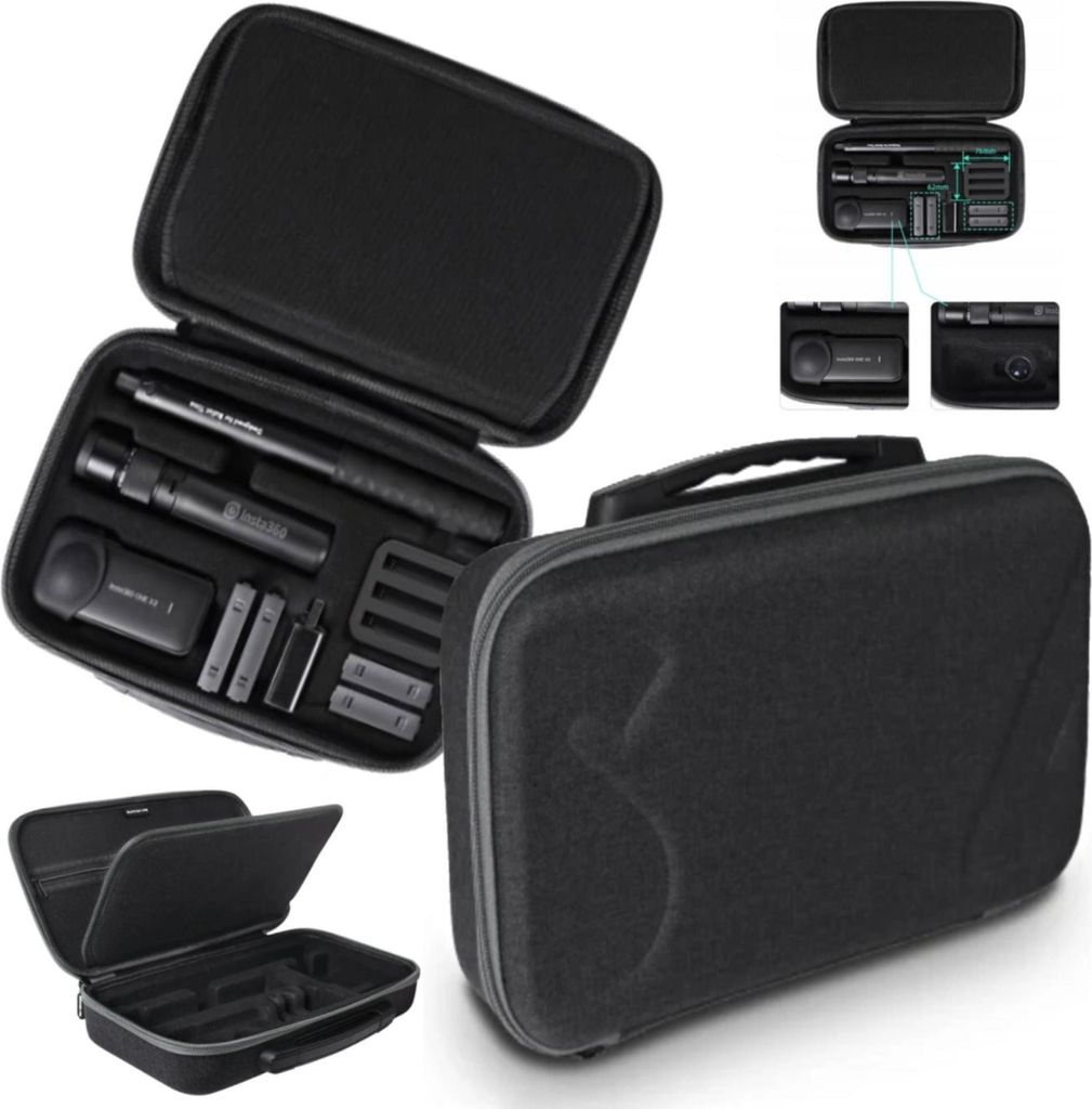 Sunnylife Schutzhülle Hardcase für Insta360 X3 / ONE X2 / X