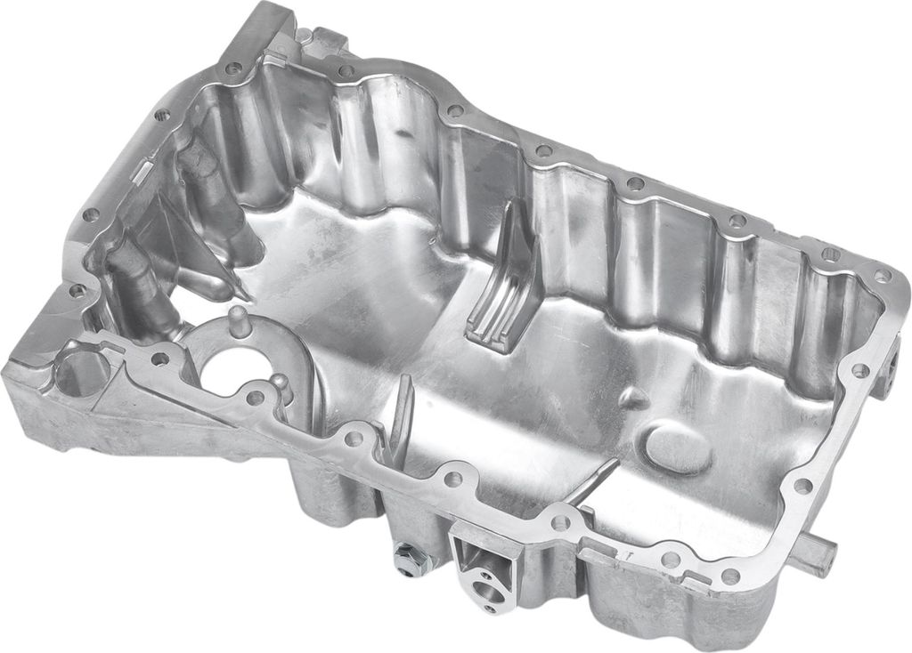 No.06F103601L Ölwanne Ölwanne Getriebeölwanne für Volkswagen Jetta 2006-2008 Aluminium Silberton