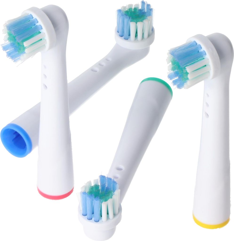 4 Stück Cleaning Brush Ersatz-Zahnbürstenkopf für elektrische Zahnbürsten von Oral-B, passend z.B. für Oral-B D10, D12, D16, D12 und viele and...