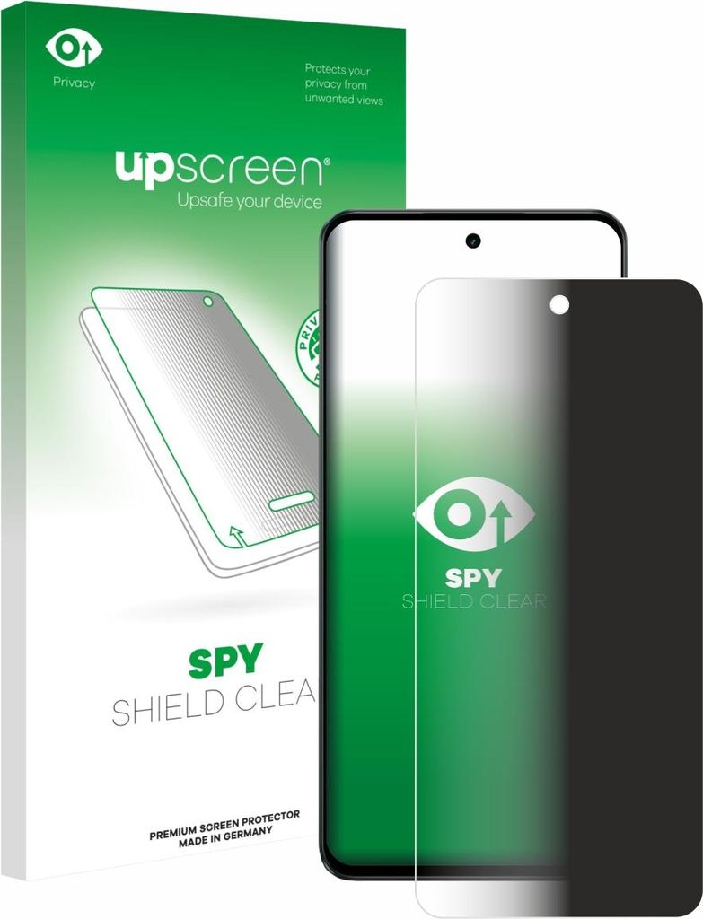 Für realme P3 Lite Sichtschutzfolie Schutzfolie upscreen Anti-Spy Privacy Sichtschutz Blickschutz Display Schutz Folie Blaulichtfilter