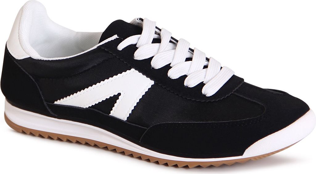 topschuhe24 3165 Damen Sneaker Skater Turnschuhe , Farbe:Schwarz, Größe:41 EU