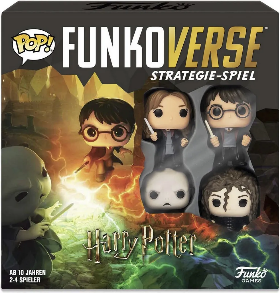 Funkoverse Harry Potter 43477 : Jeu de Stratégie avec Figurines Funko Pop