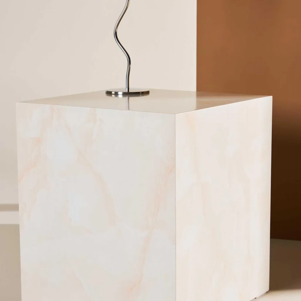 Guéridon York jaune clair : petit meuble d'appoint décoratif et chic - 15