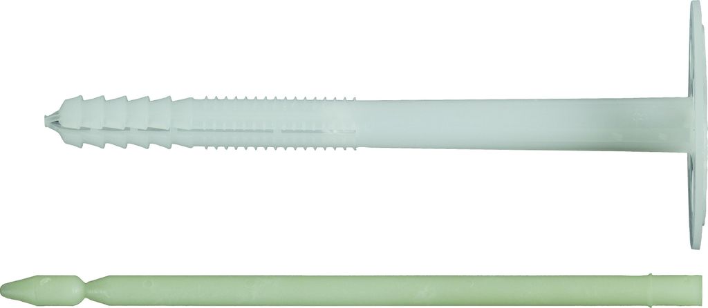Fischer IPK 8 / 80 - 100, Spreizdübel, Mauerziegel, Beton, Mauerwerk, Kunststoff, Weiß, 8 mm, 130 mm
