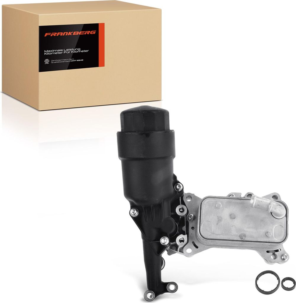Frankberg 1x Ölfiltergehäuse für Mercedes-Benz W204 W205 W212 B906 W447