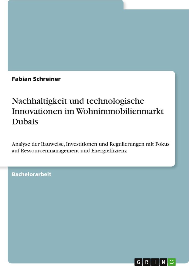 Nachhaltigkeit und technologische Innovationen im Wohnimmobilienmarkt Dubais