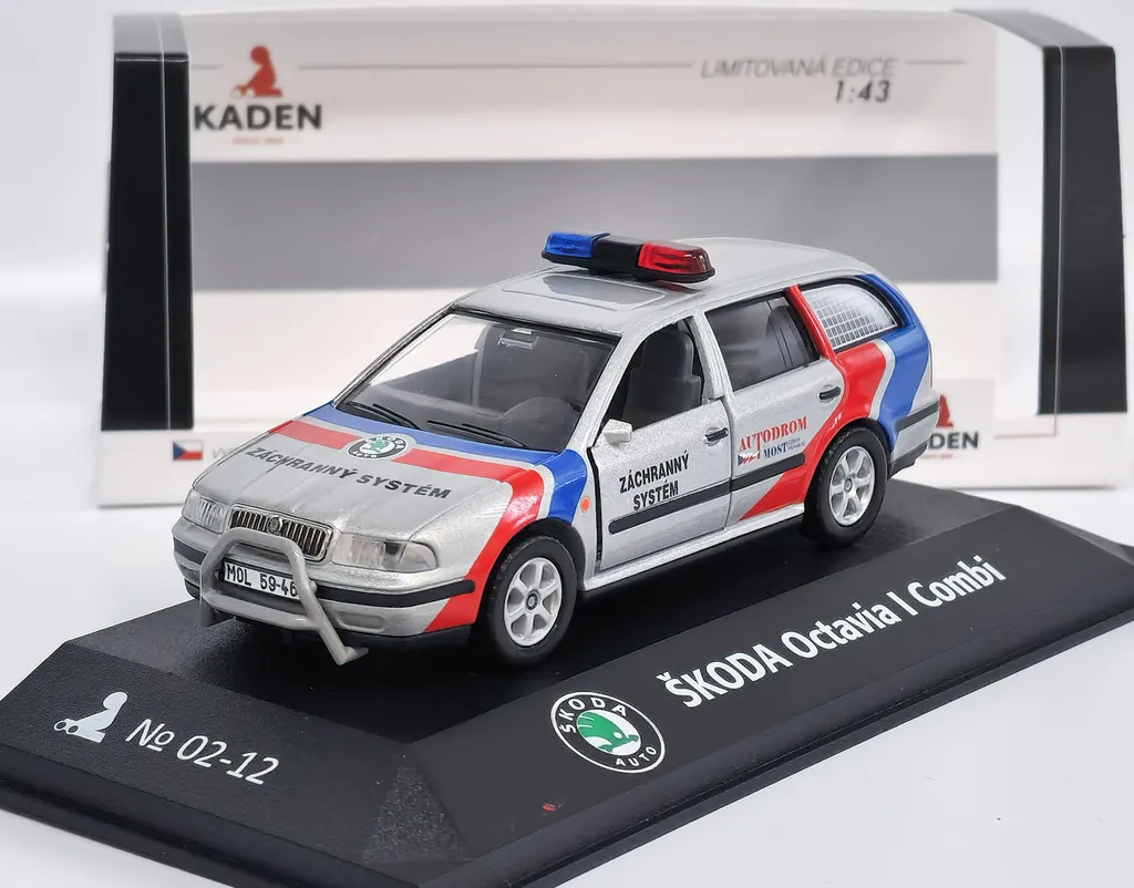 Skoda Octavia RTP Kaden 1:43 Edition Autodrom Most - Finition Métal