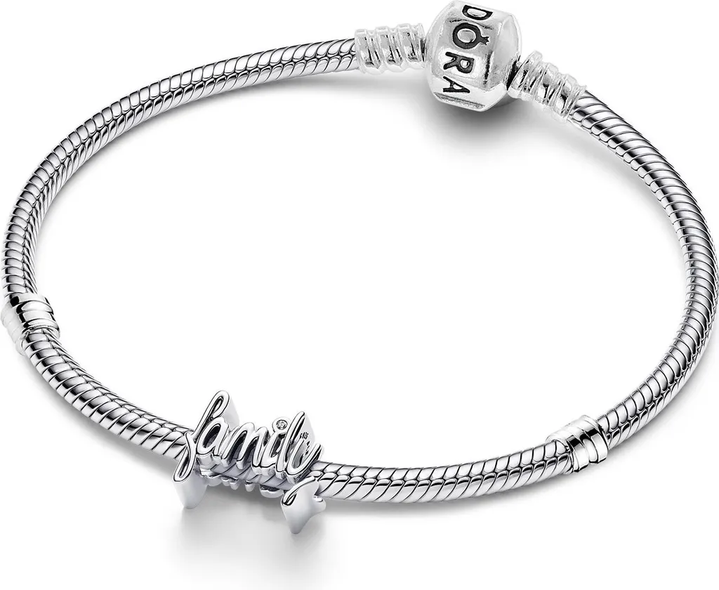 Bracelet Pandora Argent 21 cm : Personnalisez votre Bijou Famille 21106