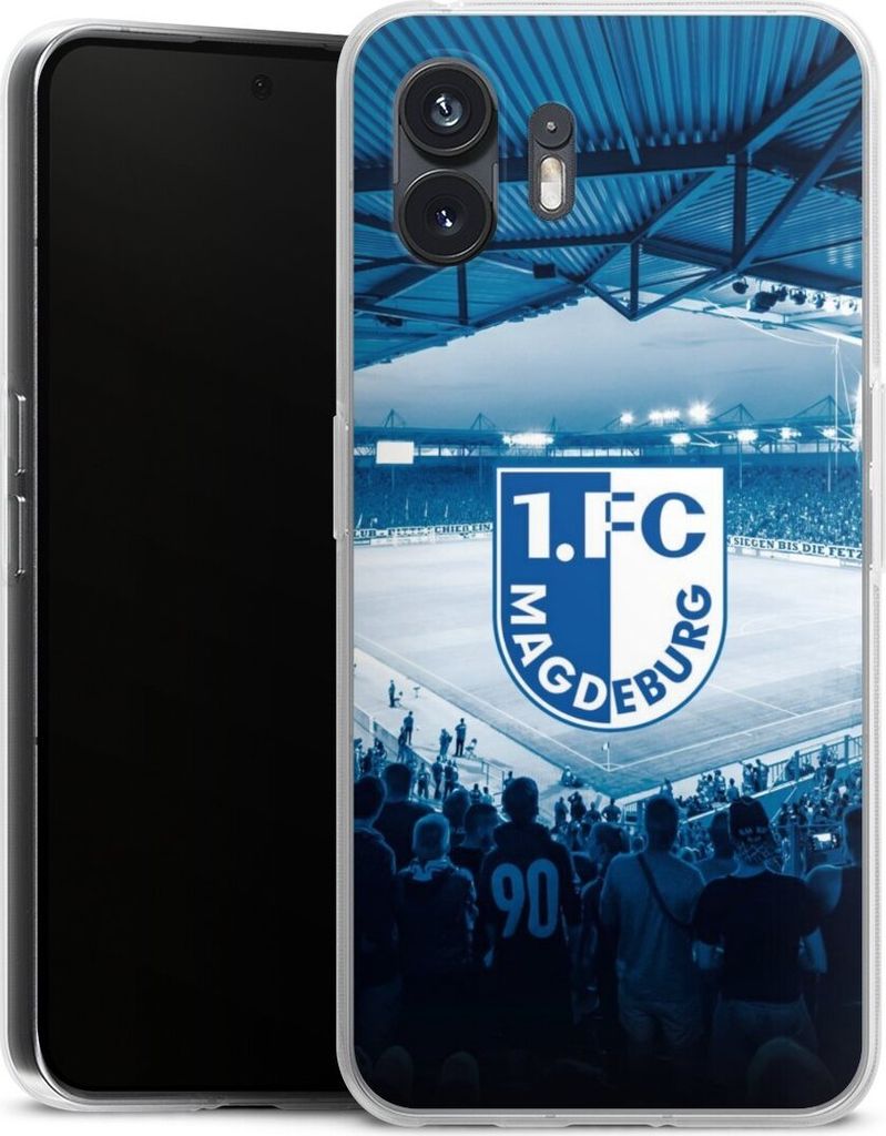 DeinDesign Handyhülle für Nothing Phone 2 Silikon Hülle Case Smartphone Schutzhülle Stadion 1. FC Magdeburg 1. FCM