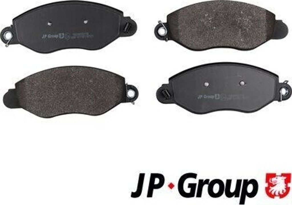 JP GROUP Bremsbeläge Satz Vorne für FORD TRANSIT Bus (FD, FB, FS, FZ, FC) 1563603110