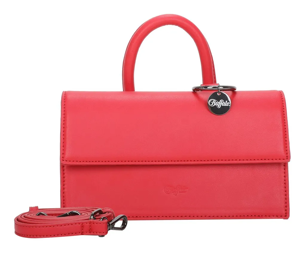 Borsa BUFFALO Muse Clap01 Rosso - Tracolla Donna Pratica e Chic