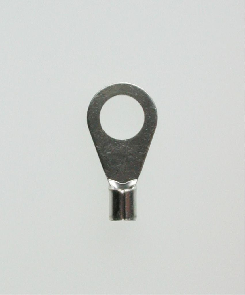 Quetschkabelschuh DIN 46234 unisoliert, Ringform Querschnitt 1,5mm² - 2,5mm² - 1 Stück