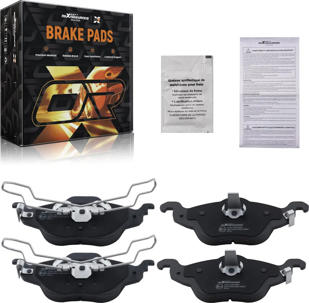 Plaquettes de frein avant pour Opel Astra G 1605000 Cabriolet et Caravan