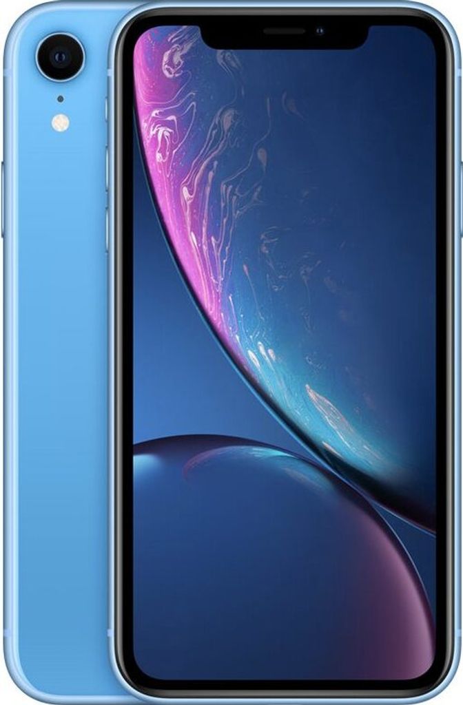 Apple iPhone XR Blau 128GB Gut Handys