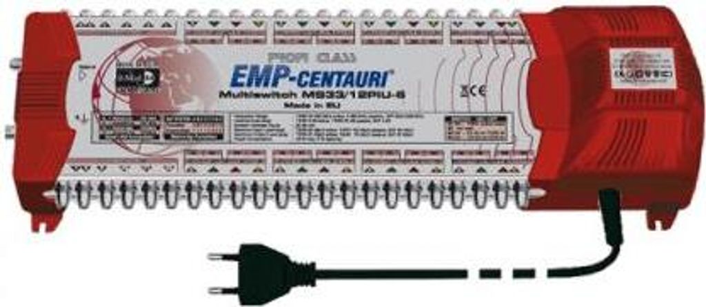 EMP Centauri Profi-Line Multischalter MS 33/12 PIU-6 für 8 Satelliten und 12 Teilnehmer