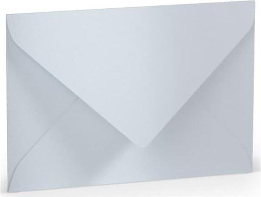 Briefumschlaege Paperado marb. white Ft.B6 mit Seidenfutter 5er