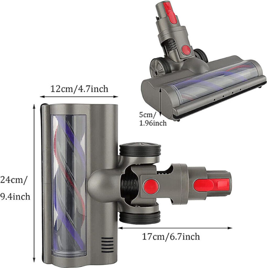 Trade-Shop LED Turbodüse / Bodendüse / Teppichdüse / Produktbild 4