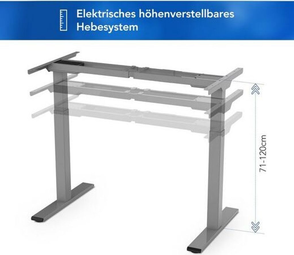 FLEXISPOT Schreibtisch EB2-SET, Höhenverstellbarer Produktbild 5