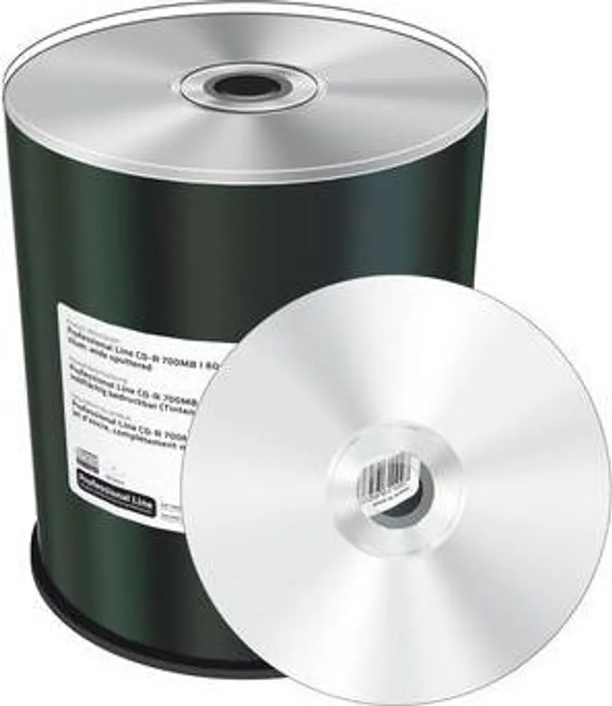 CD-R 700 Mo argent MediaRange Professional Line 52x haute qualité