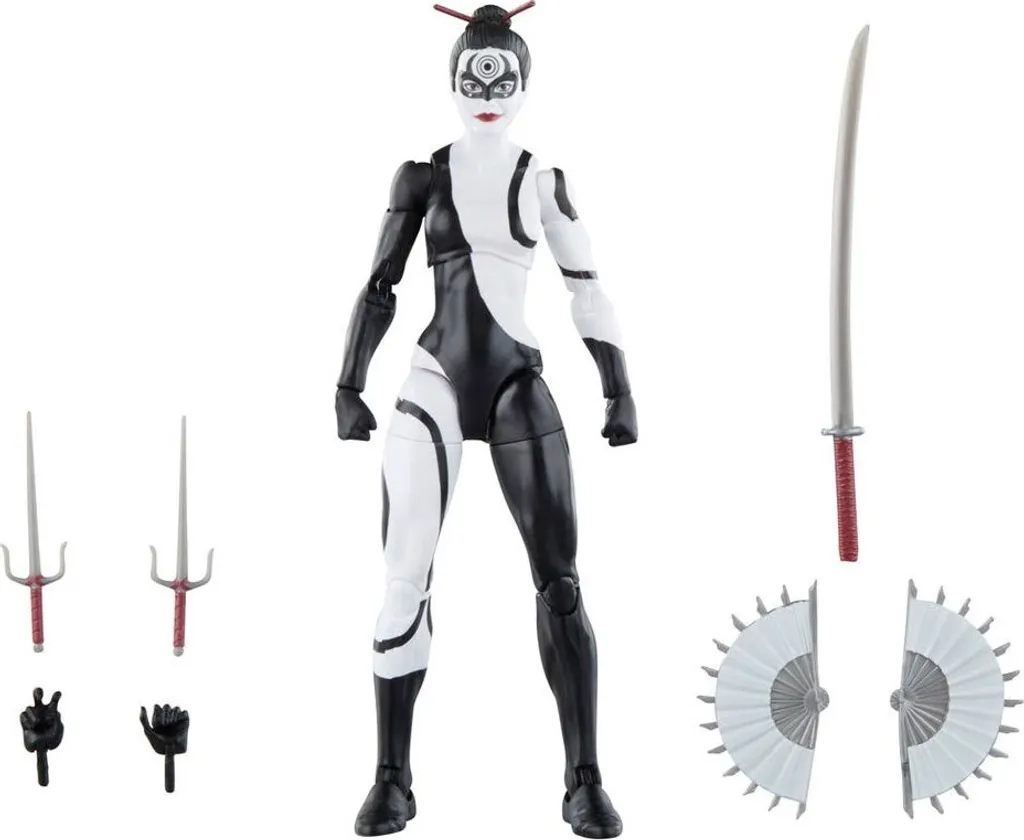 Figurine Marvel Legends Lady Bullseye Marvel Knights 15cm BAF Mindless