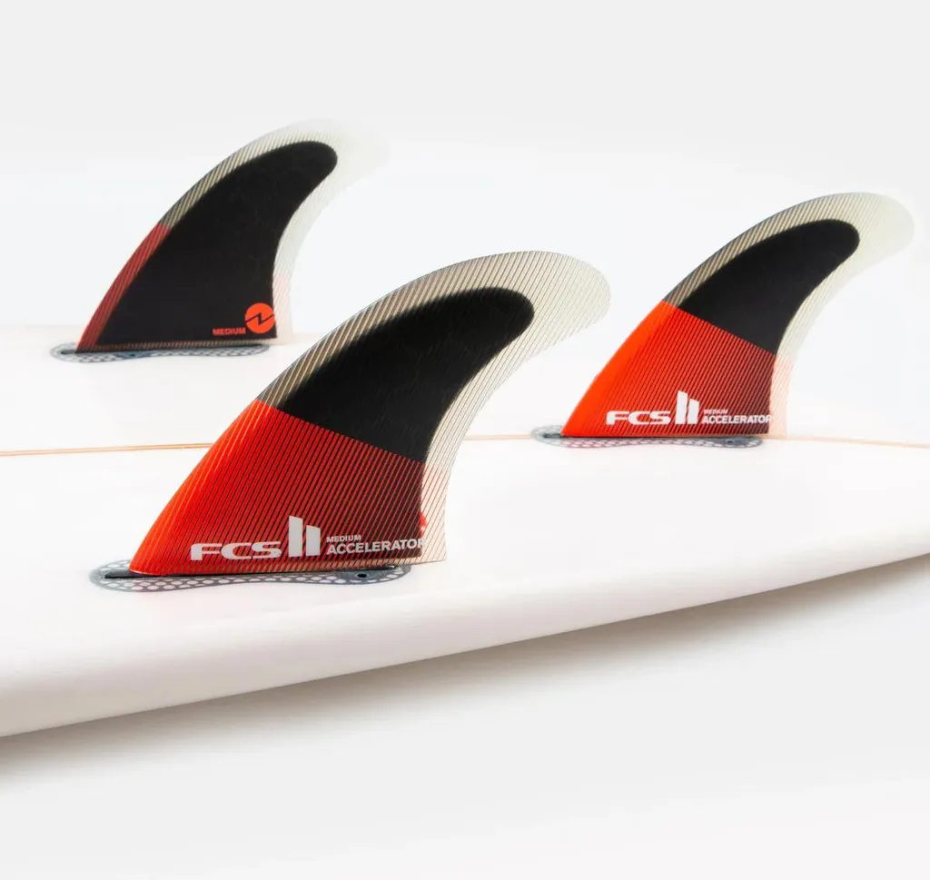 Ailerons FCS Accelerator Large pour éviter le décrochage en surf