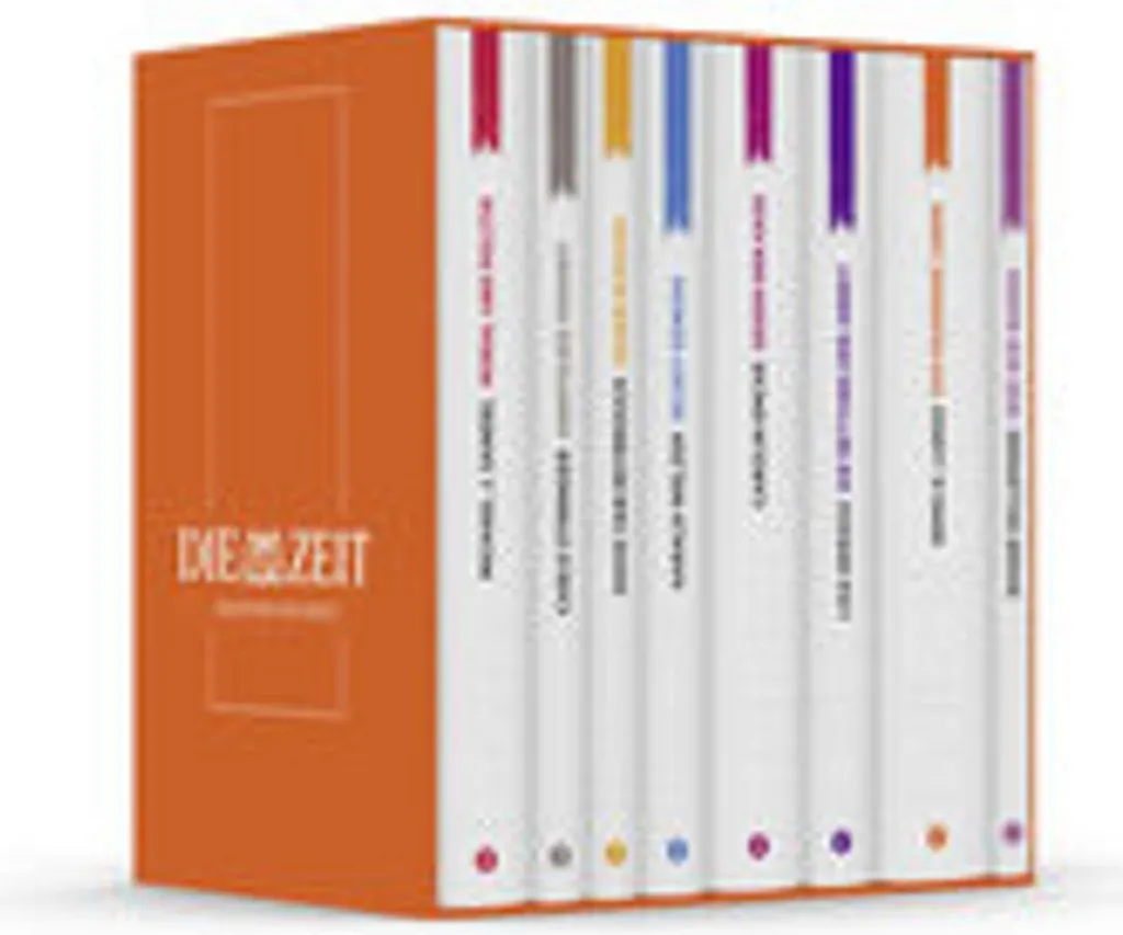 Coffret de Livres Die ZEIT-Bibliothek der Werte pour Bibliophiles Avisés