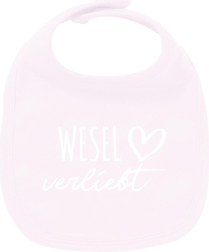 Huuraa Unisex Babylatz Wesel verliebt Geschenk Babypink Baumwolle Wesel Mitbringsel