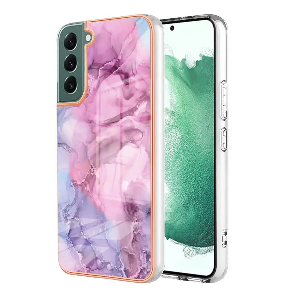 Cover Samsung S23+ a Prova di Bambino: Rosa Fantasia Antiurto